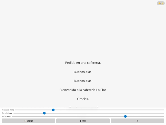 teleprompter/teleprompter (6.03)[spanish-002] screenshot